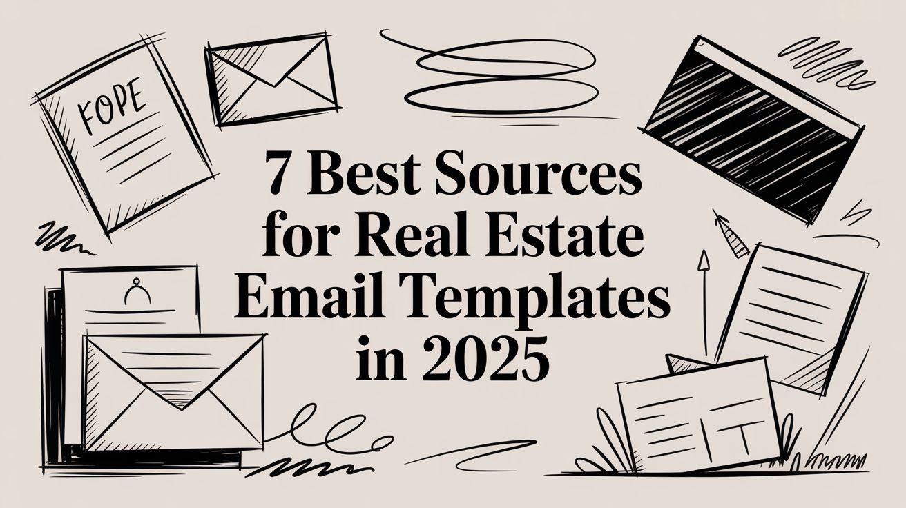 7 Best Sources for Real Estate Email Templates in 2025