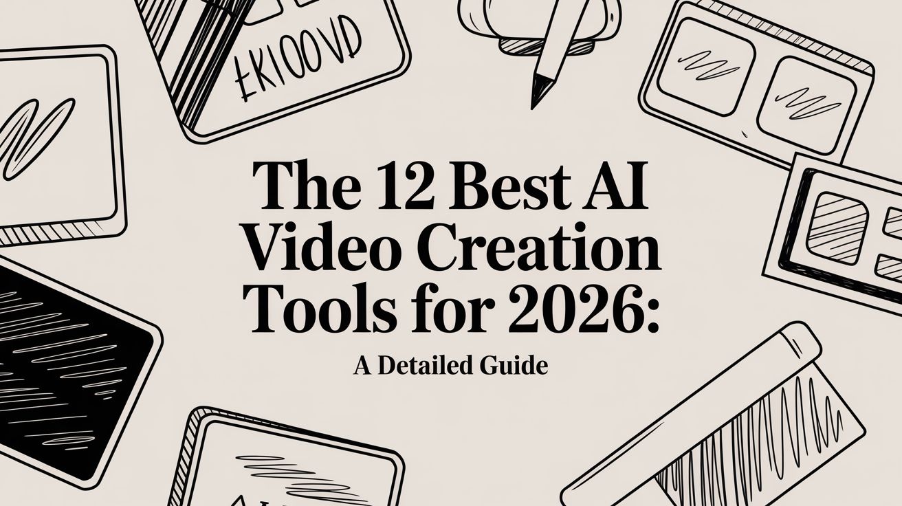 The 12 Best AI Video Creation Tools for 2026: A Detailed Guide