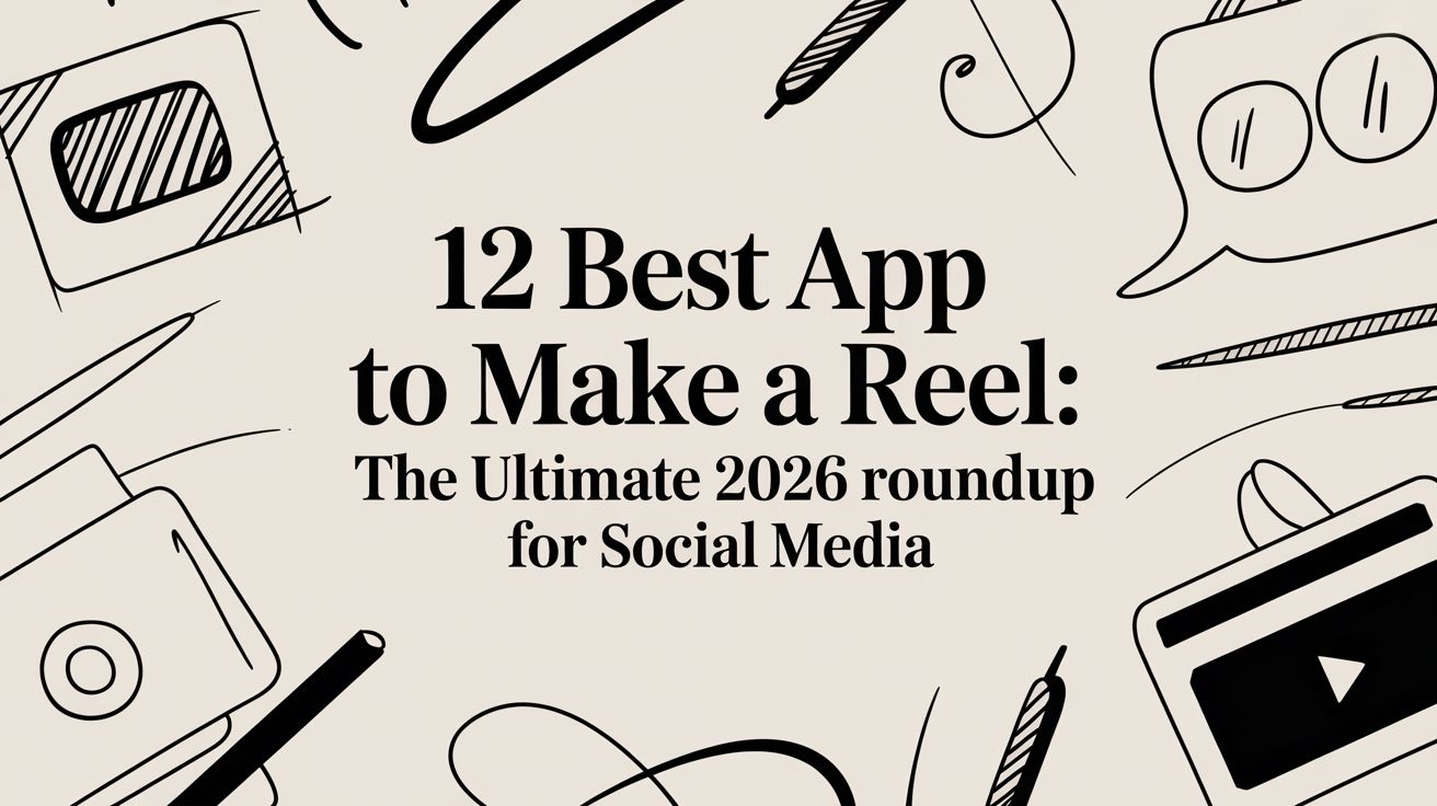 12 Best App to Make a Reel: The Ultimate 2026 Roundup for Social Media