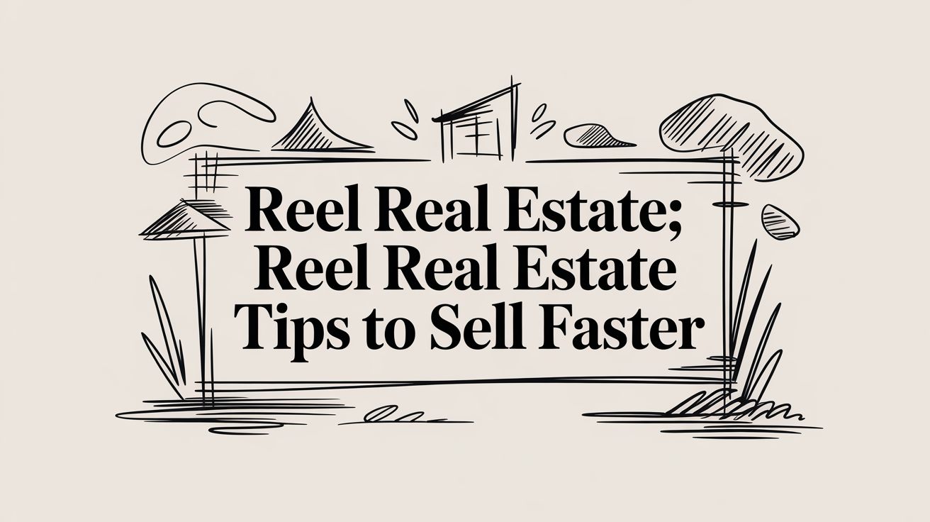 Reel Real Estate: reel real estate Tips to Sell Faster