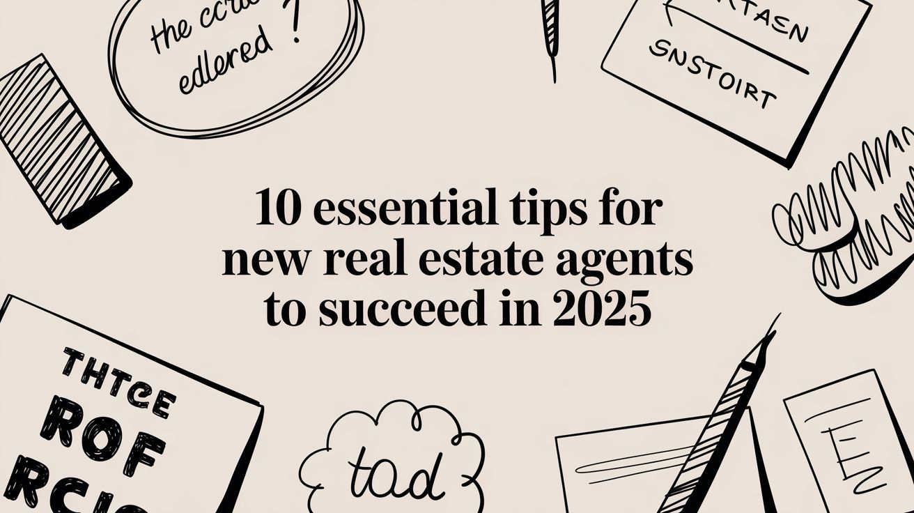 10 Essential Tips for New Real Estate Agents to Succeed in 2025