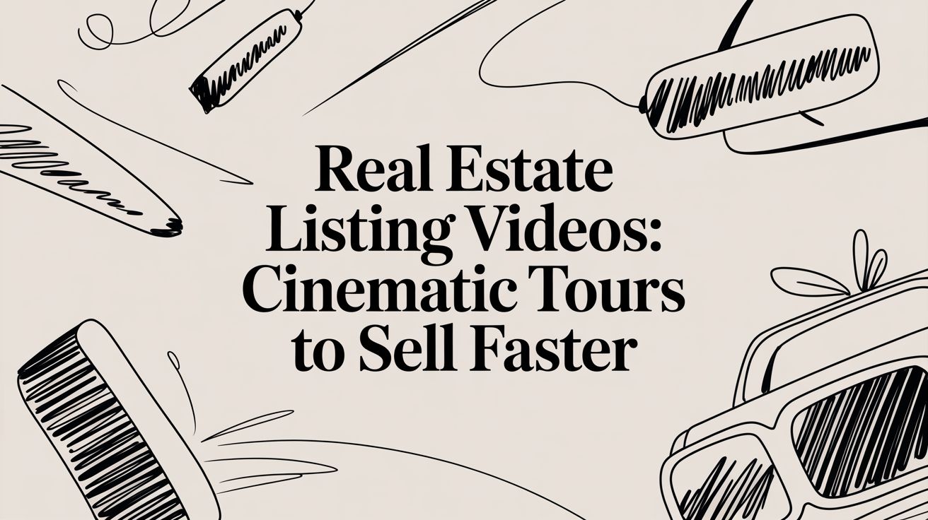 Real Estate Listing Videos: Cinematic Tours to Sell Faster