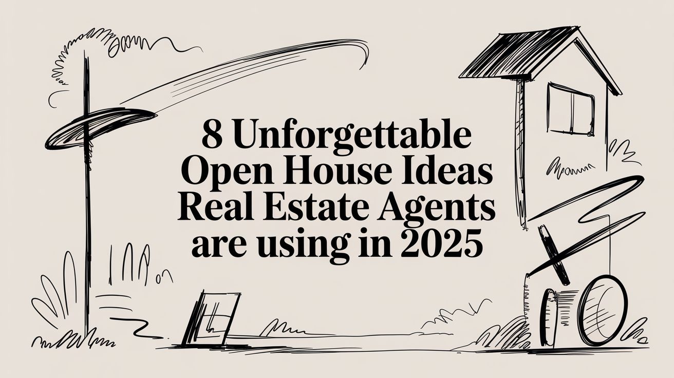 8 Unforgettable Open House Ideas Real Estate Agents Are Using in 2025