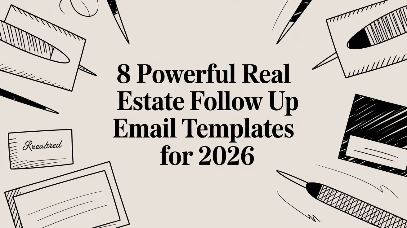 8 Powerful Real Estate Follow Up Email Templates for 2026