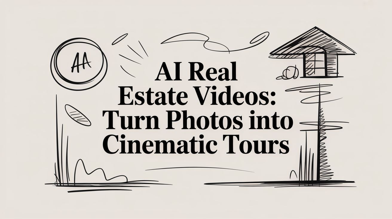 ai real estate videos: Turn Photos into Cinematic Tours