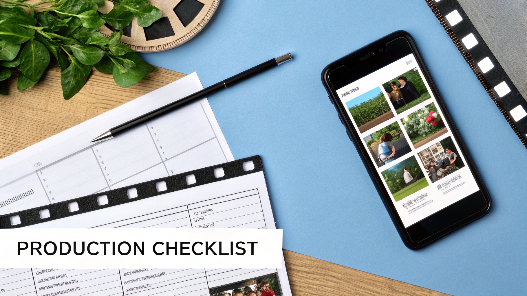 A real estate agent planning a video walkthrough on a laptop