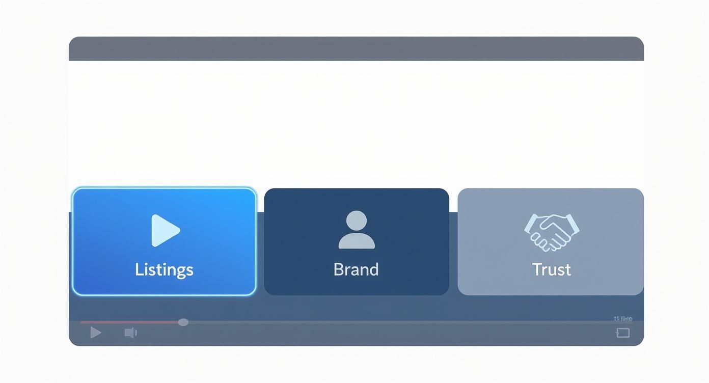 Infographic about real estate video marketing