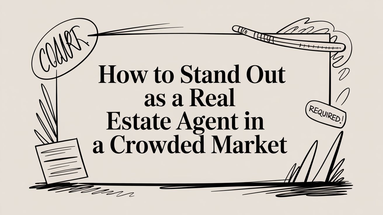 How to Stand Out as a Real Estate Agent in a Crowded Market