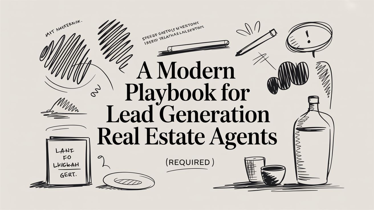 A Modern Playbook for Lead Generation Real Estate Agents