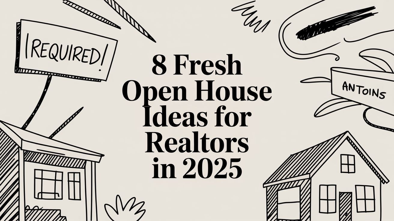 8 Fresh Open House Ideas for Realtors in 2025