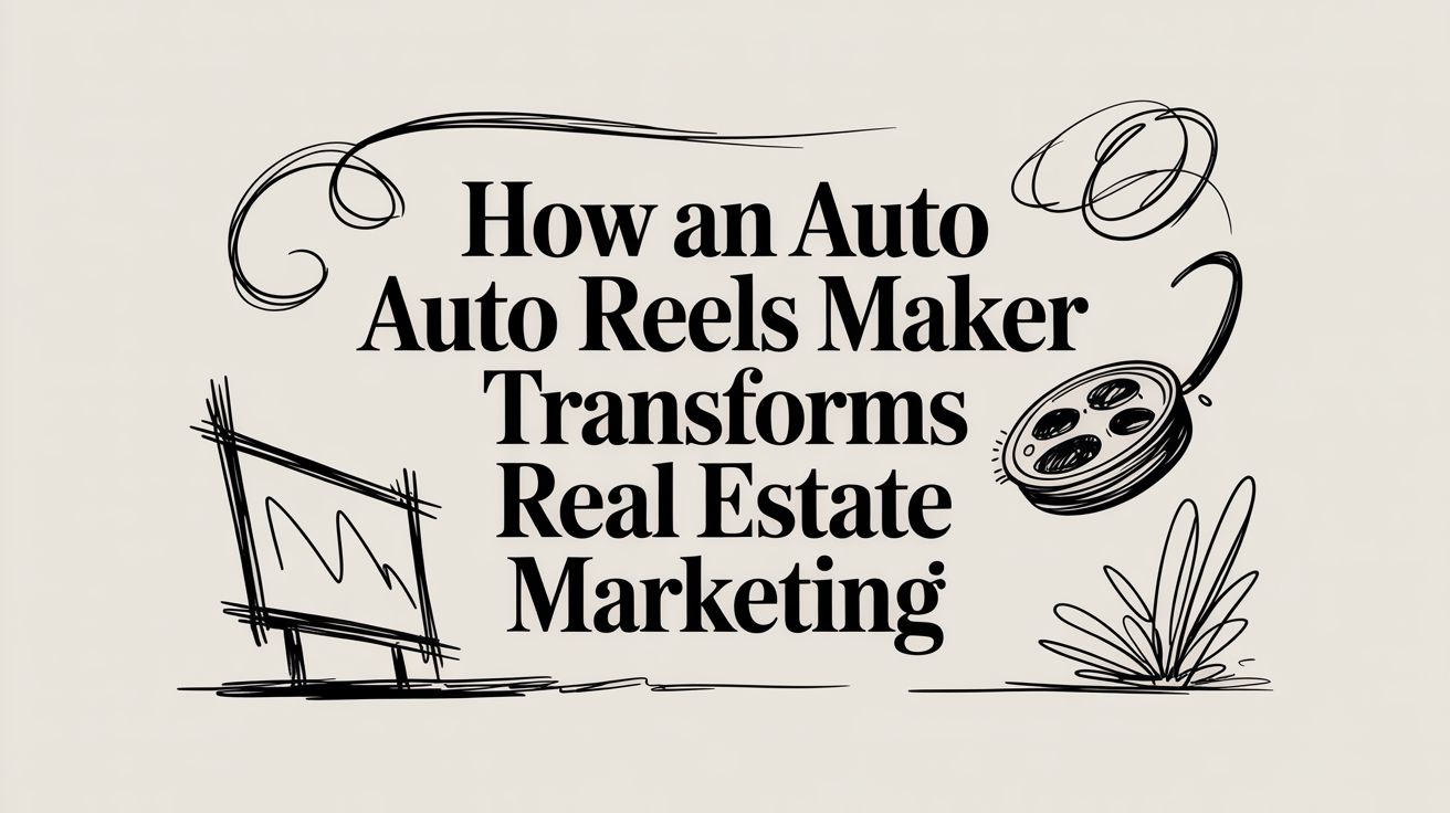 How an Auto Reels Maker Transforms Real Estate Marketing