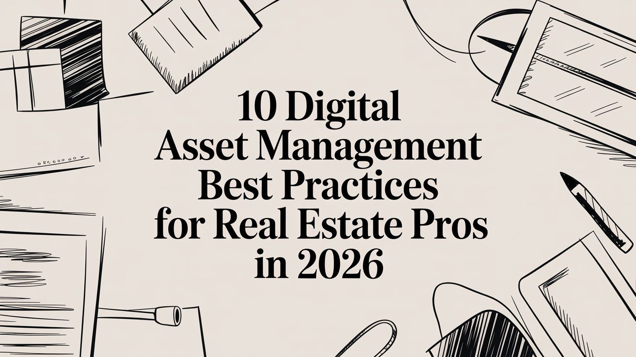 10 Digital Asset Management Best Practices for Real Estate Pros in 2026