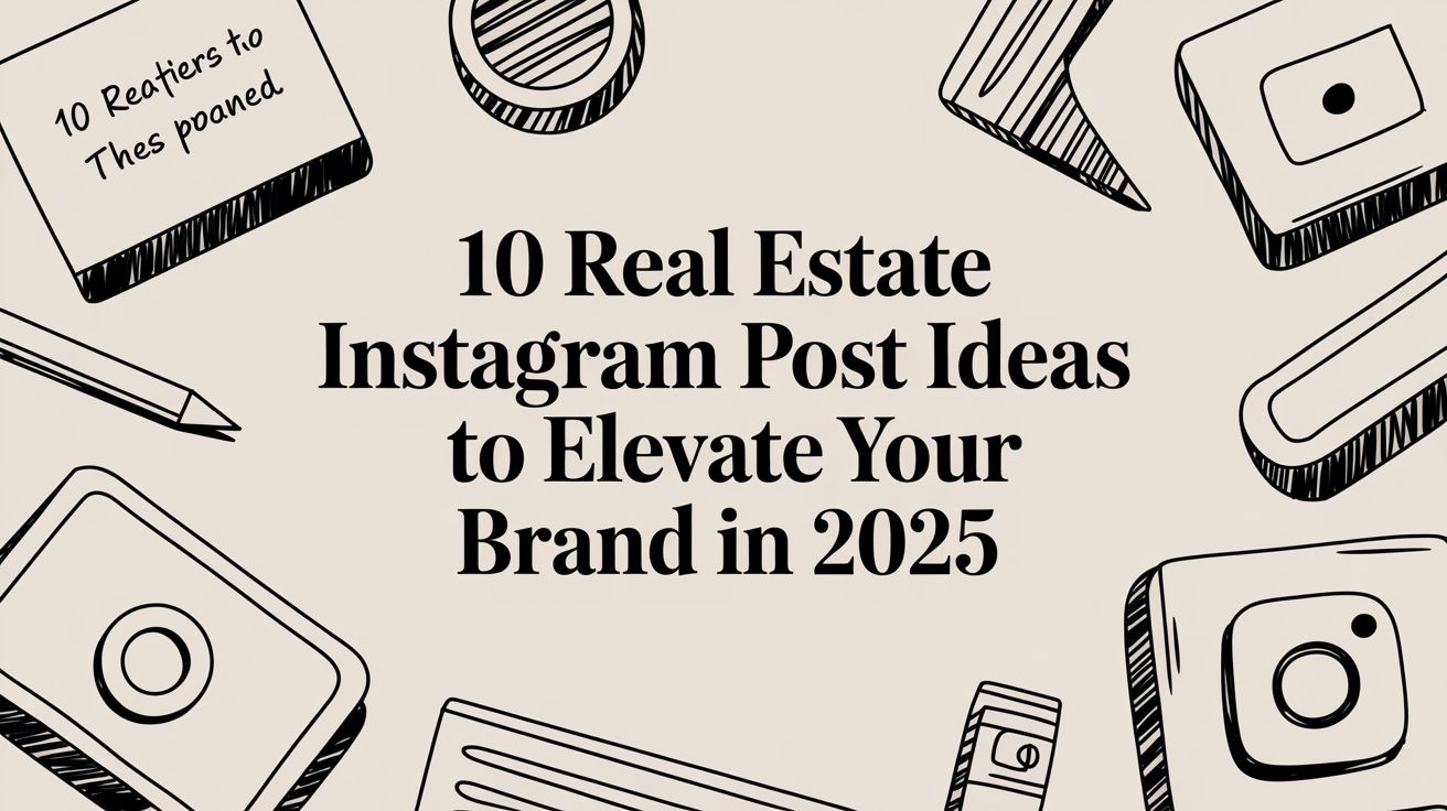 10 Real Estate Instagram Post Ideas to Elevate Your Brand in 2025