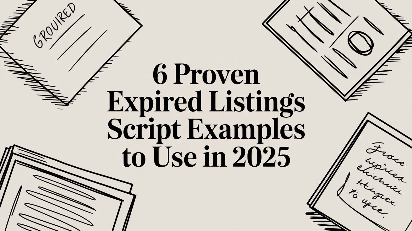 6 Proven Expired Listings Script Examples to Use in 2025