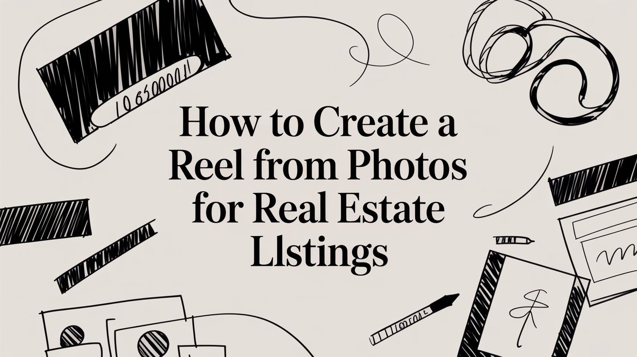 How to Create a Reel from Photos for Real Estate Listings
