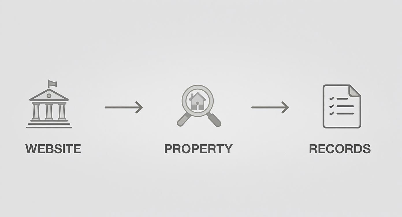 Infographic about how to determine home value