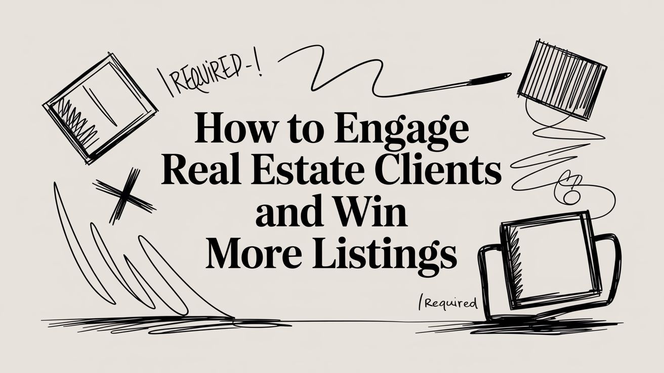 How to Engage Real Estate Clients and Win More Listings