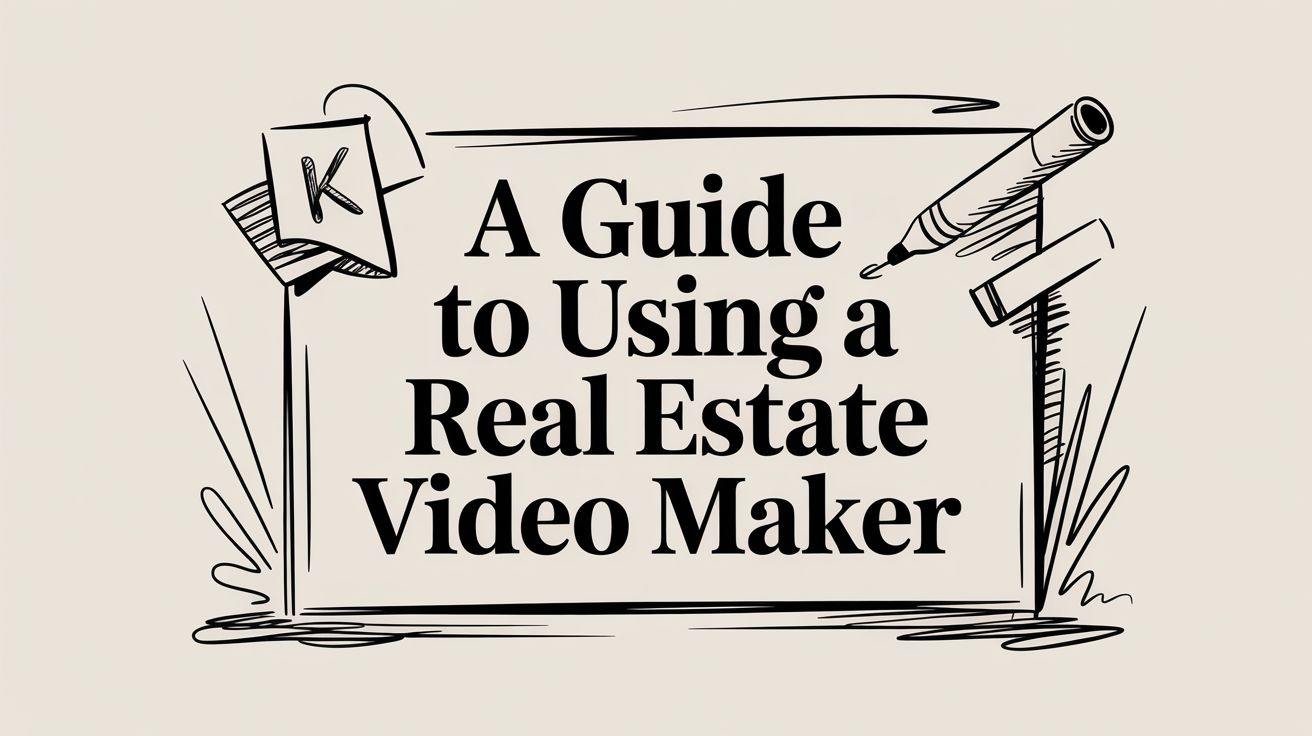 A Guide to Using a Real Estate Video Maker