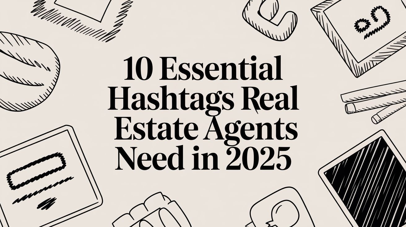 10 Essential Hashtags Real Estate Agents Need in 2025