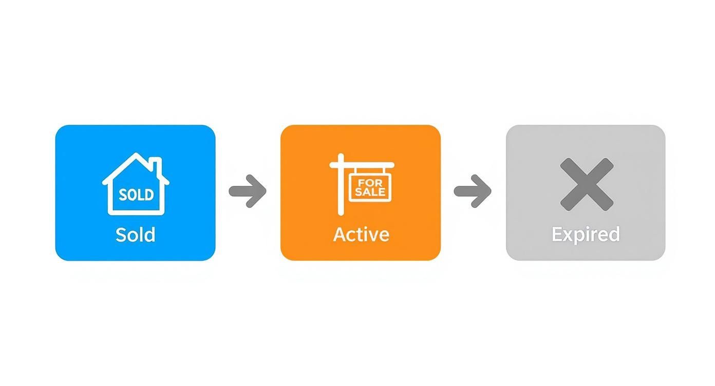 Infographic about how to do a comparative market analysis