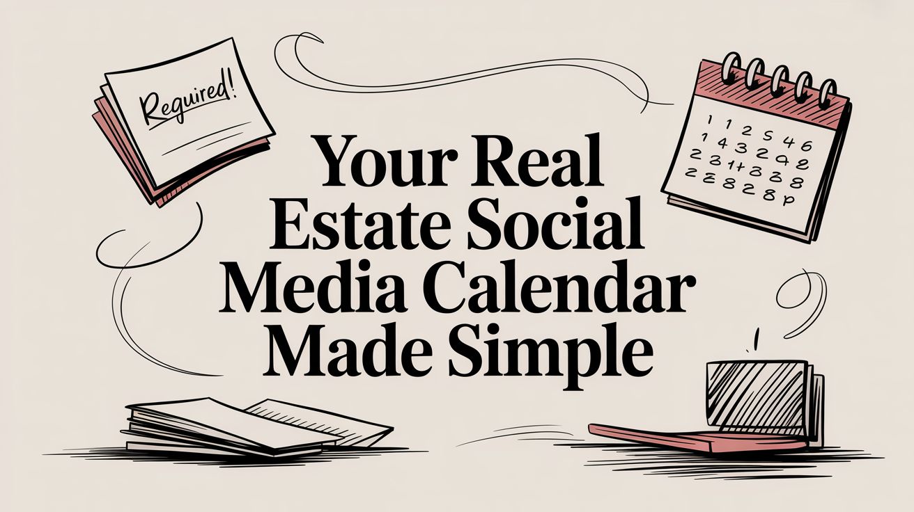 Your Real Estate Social Media Calendar Made Simple