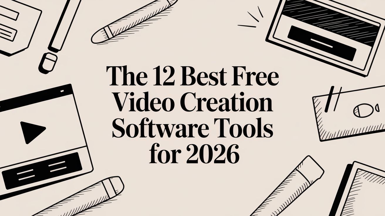 The 12 Best Free Video Creation Software Tools for 2026