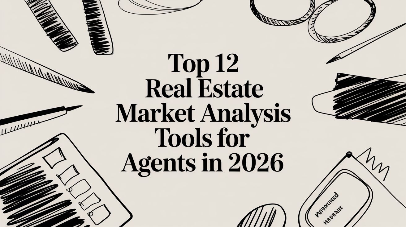 Top 12 Real Estate Market Analysis Tools for Agents in 2026