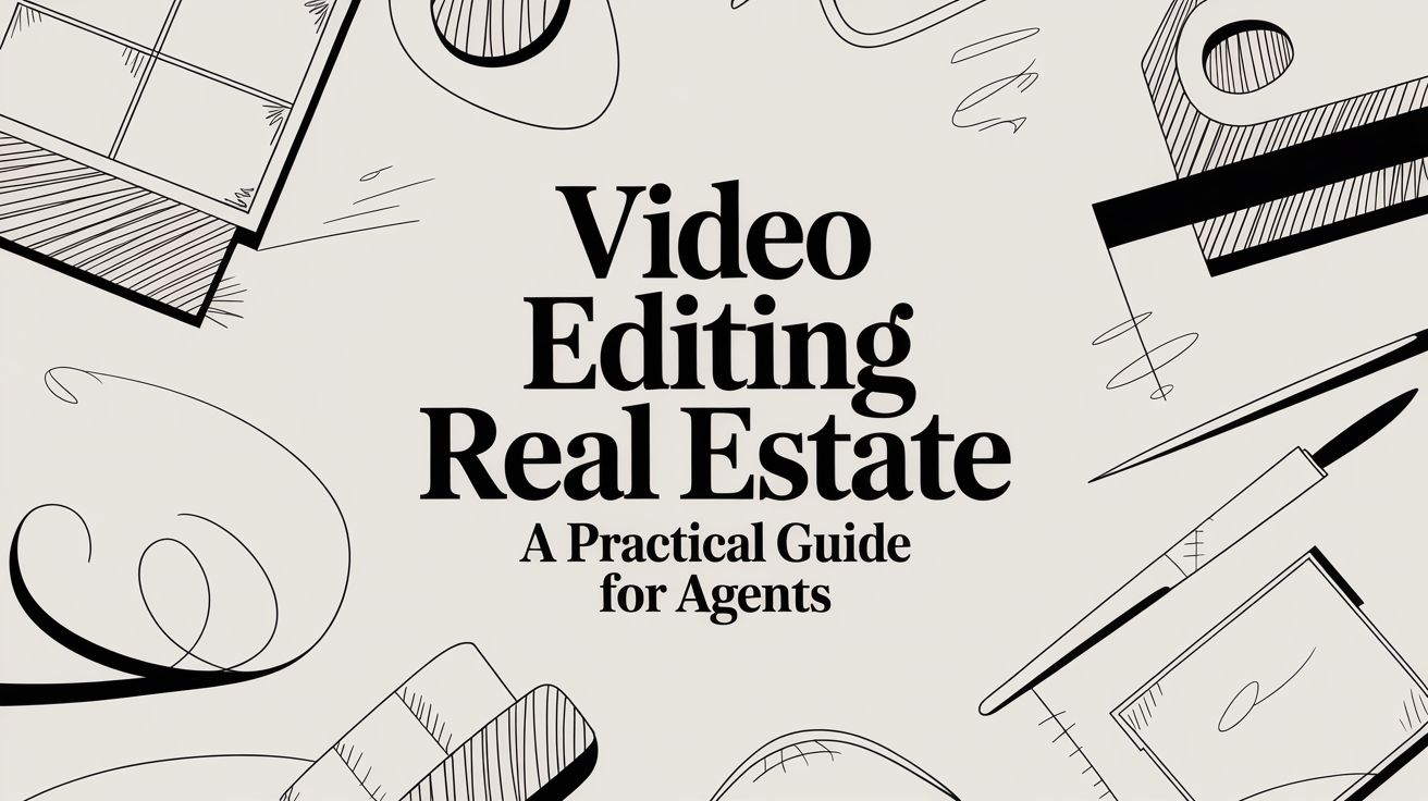 Video Editing Real Estate A Practical Guide for Agents