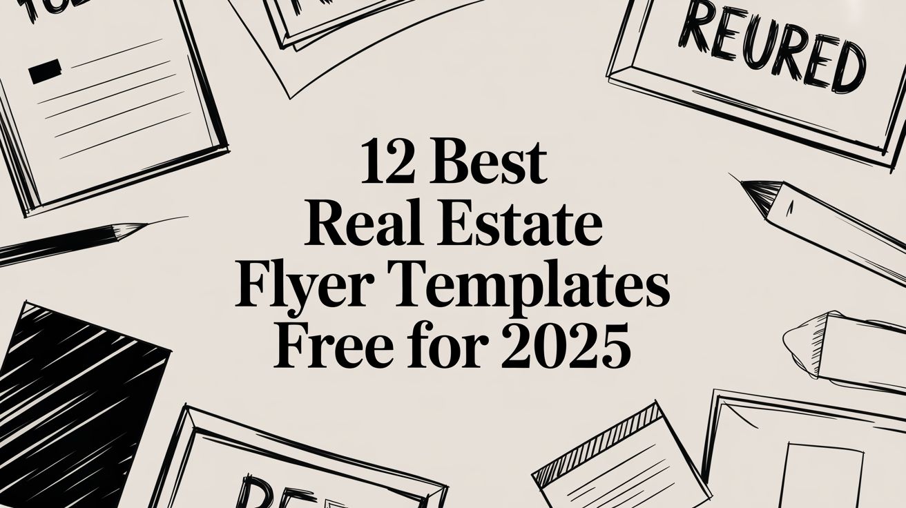 12 Best Real Estate Flyer Templates Free for 2025