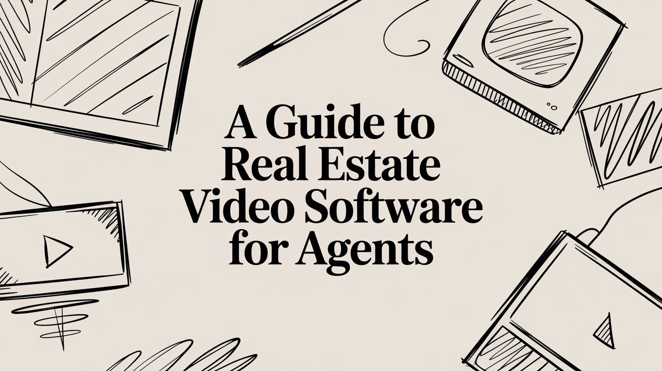A Guide to Real Estate Video Software for Agents
