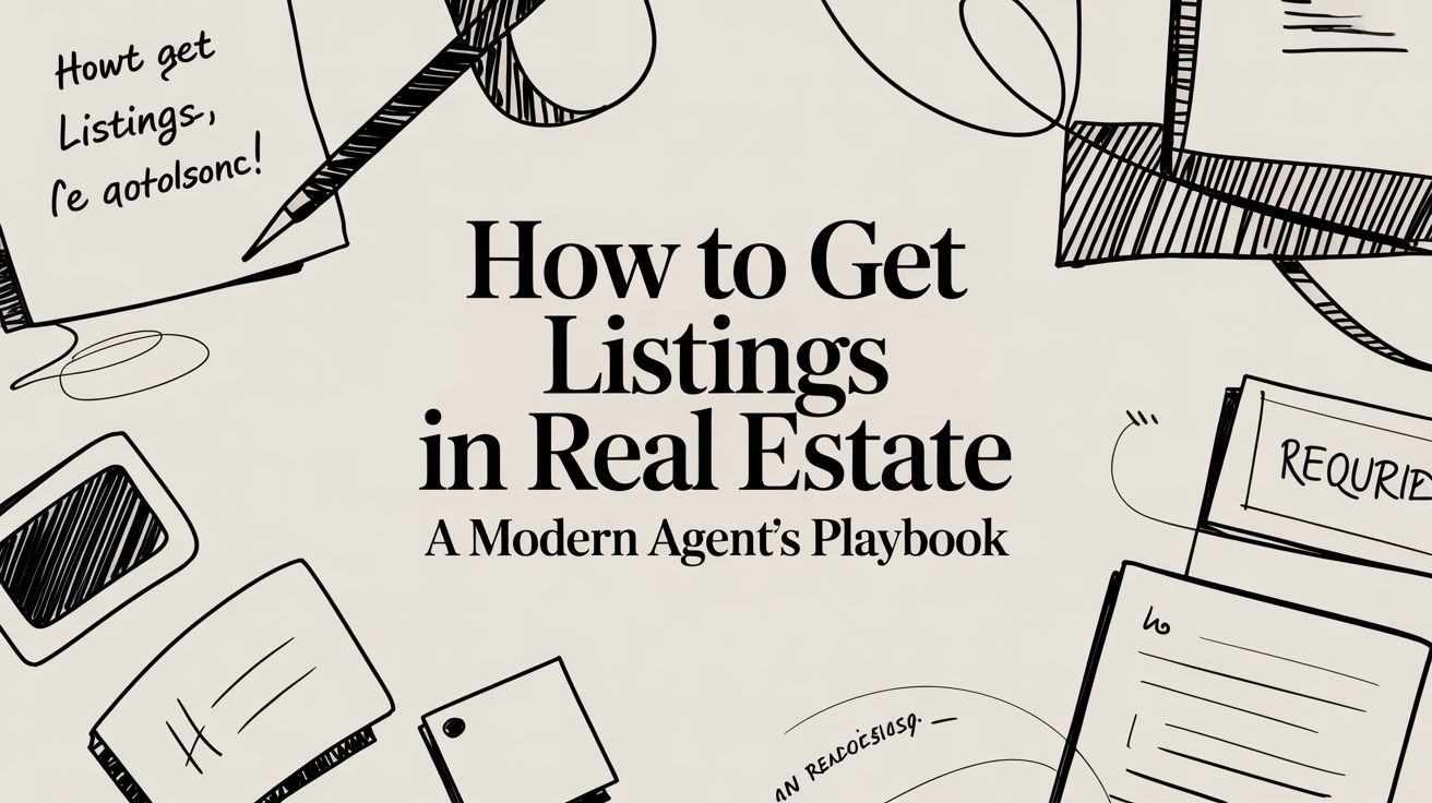 How to Get Listings in Real Estate A Modern Agent's Playbook