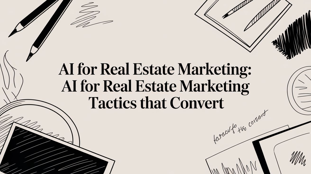 Ai for Real Estate Marketing: ai for real estate marketing tactics that convert