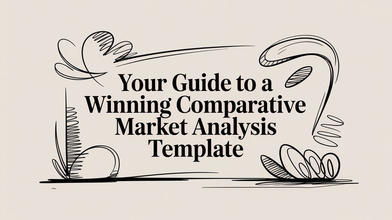 Your Guide to a Winning Comparative Market Analysis Template