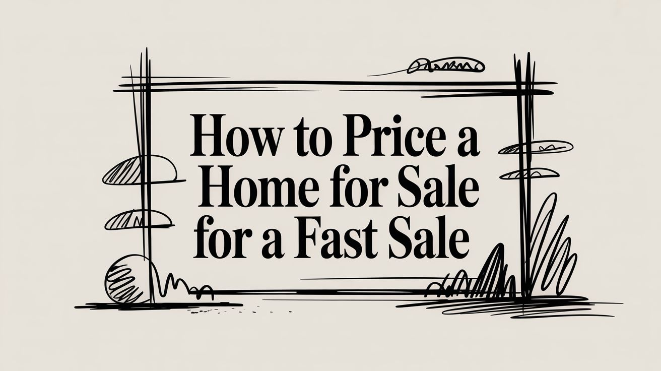 How to Price a Home for Sale for a Fast Sale