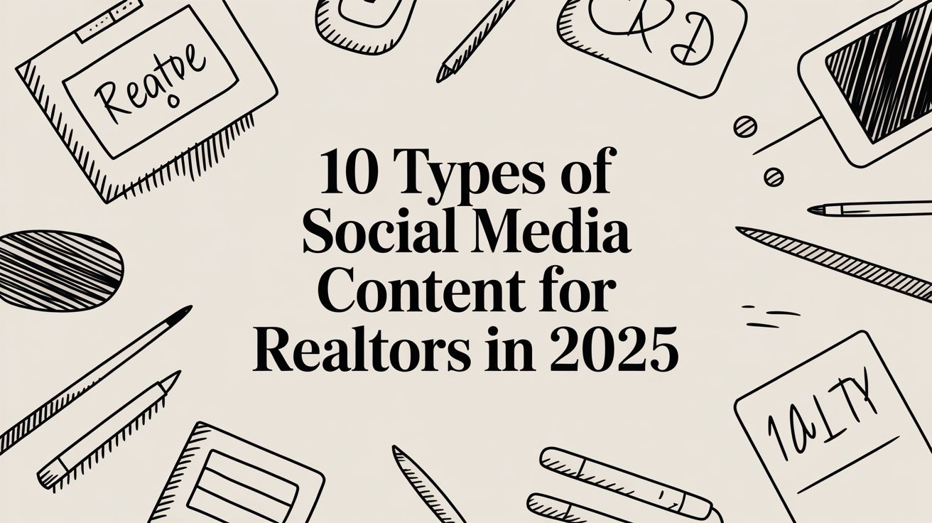 10 Types of Social Media Content for Realtors in 2025