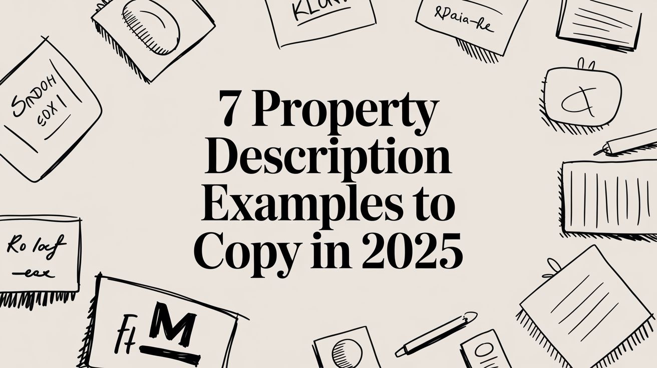 7 Property Description Examples to Copy in 2025