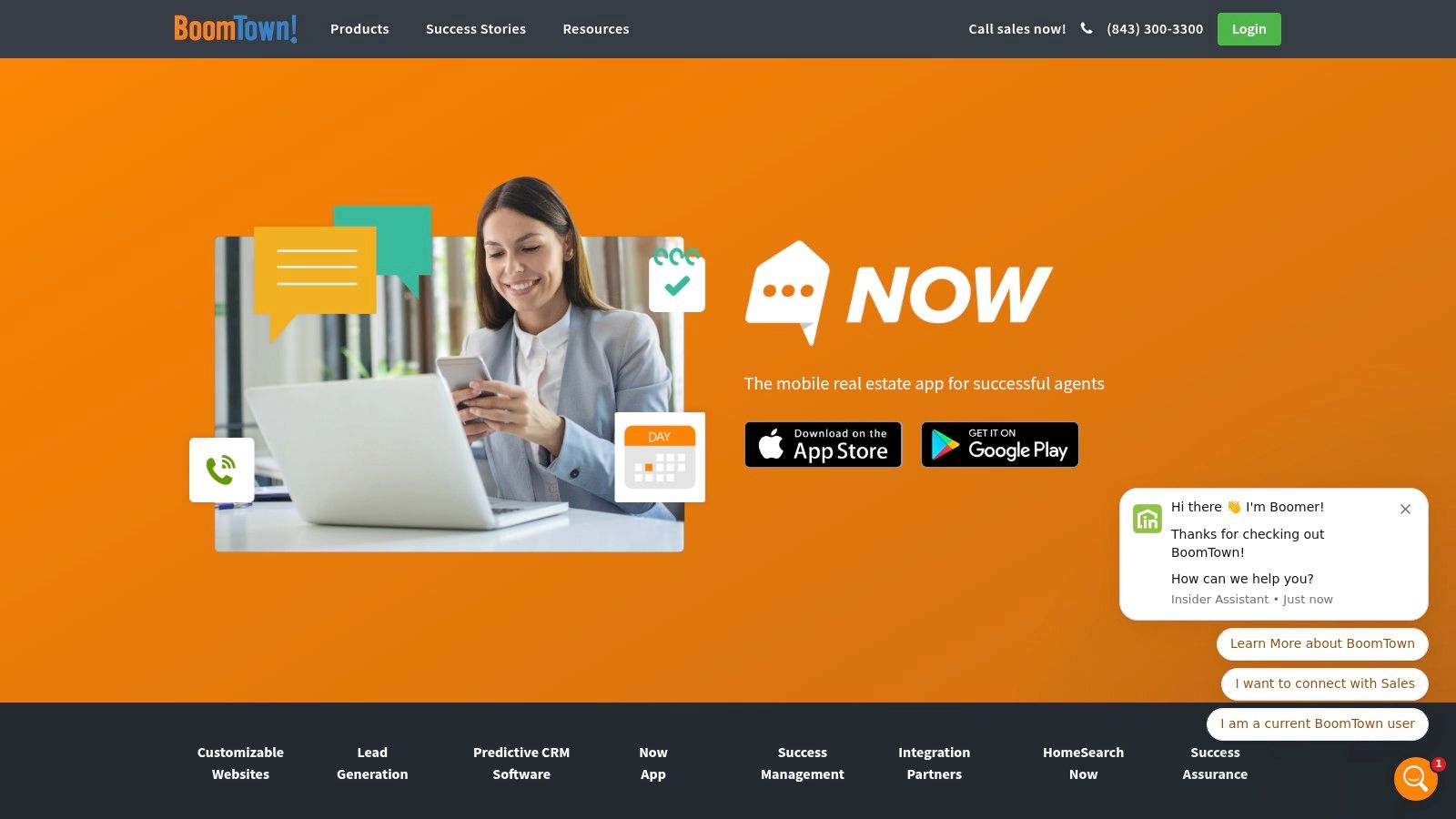 BoomTown NOW (mobile CRM app)