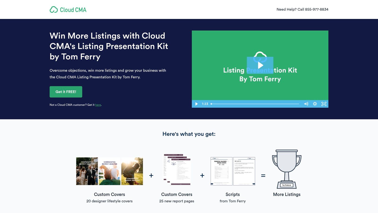 Cloud CMA x Tom Ferry (Tom Ferry Listing Presentation Kit)