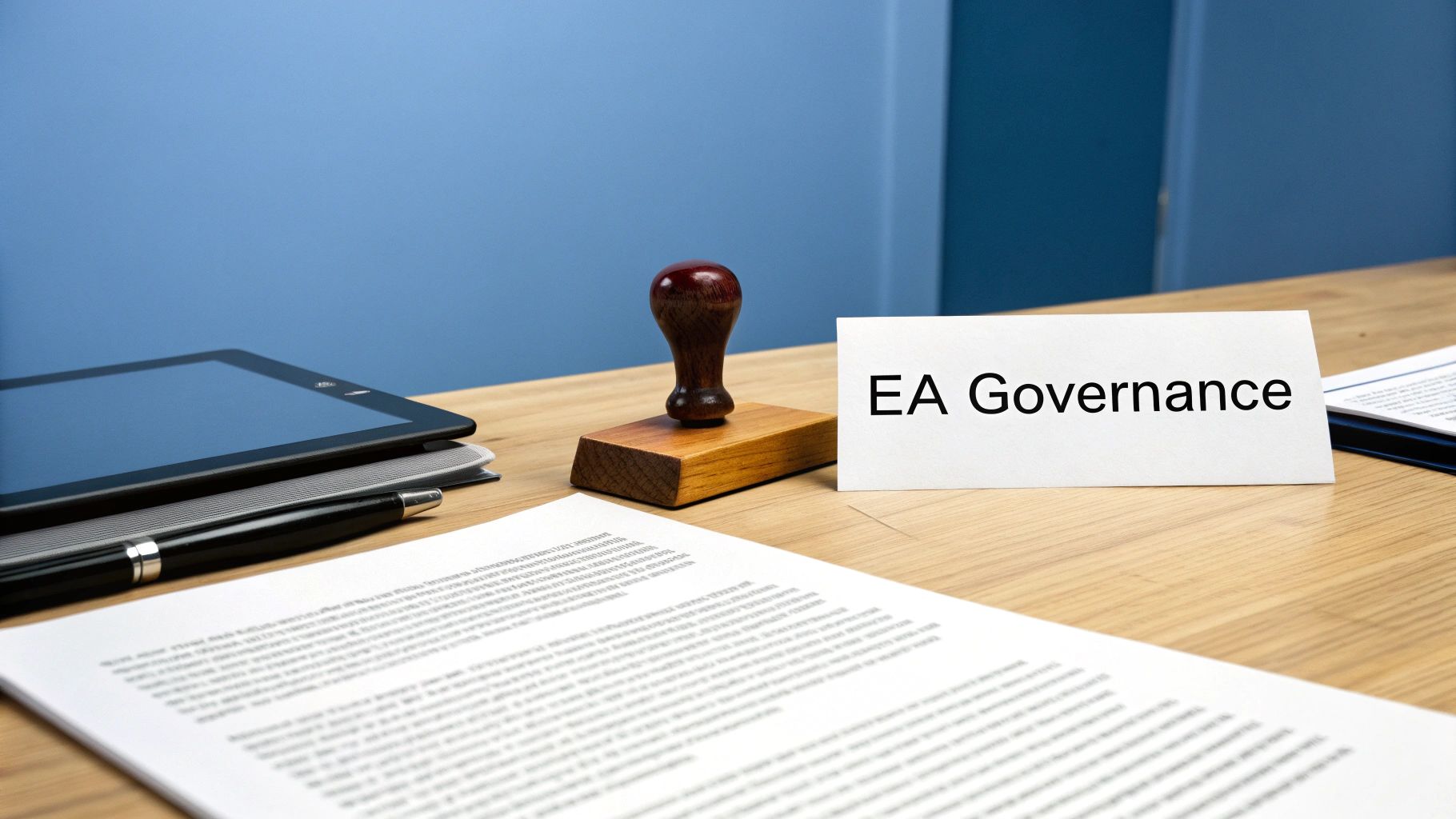 Implement Robust EA Governance