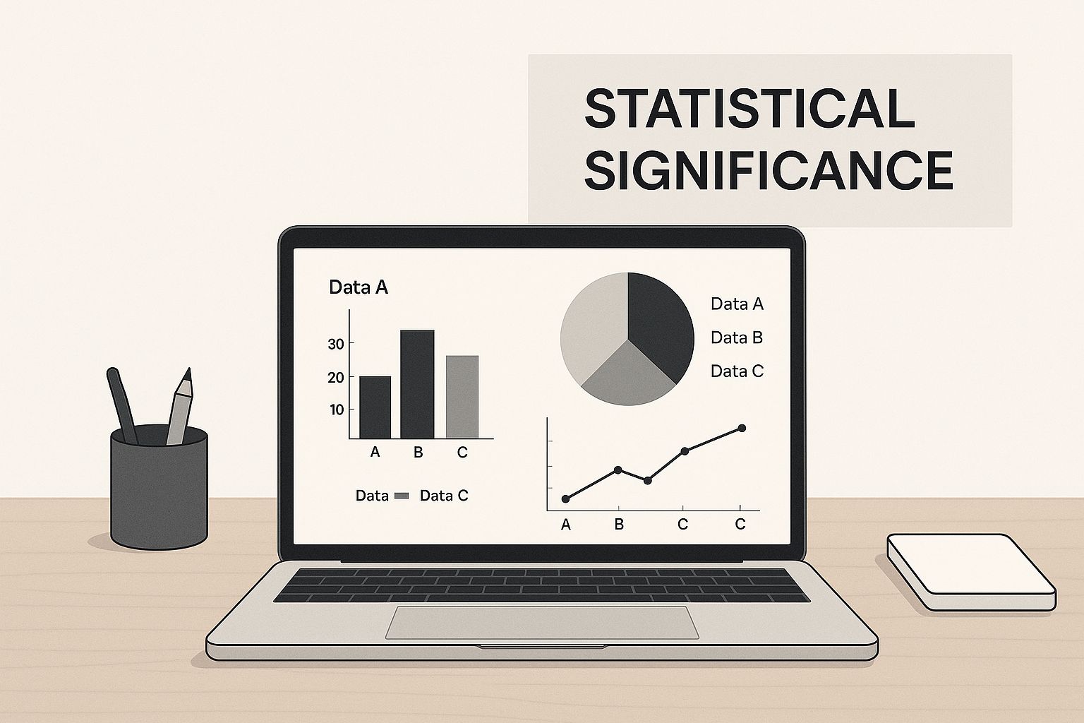 Infographic about statistical significance and confidence intervals