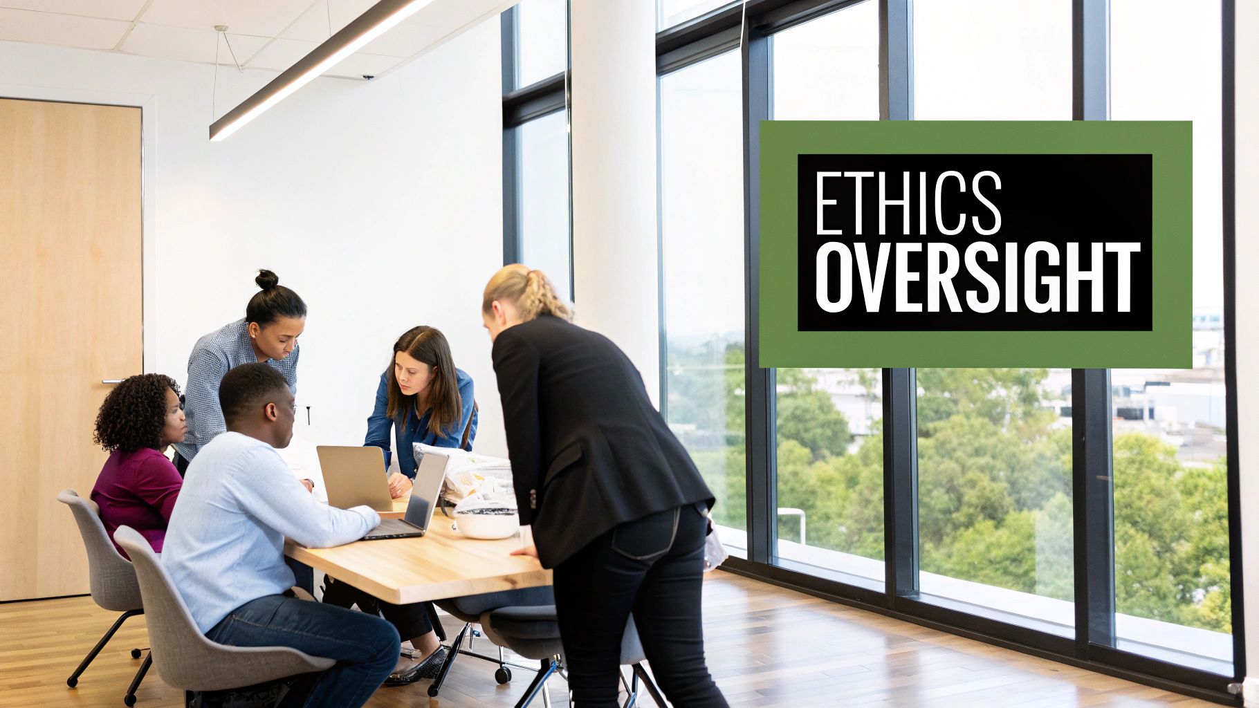 Establish Cross-Functional AI Ethics Committees