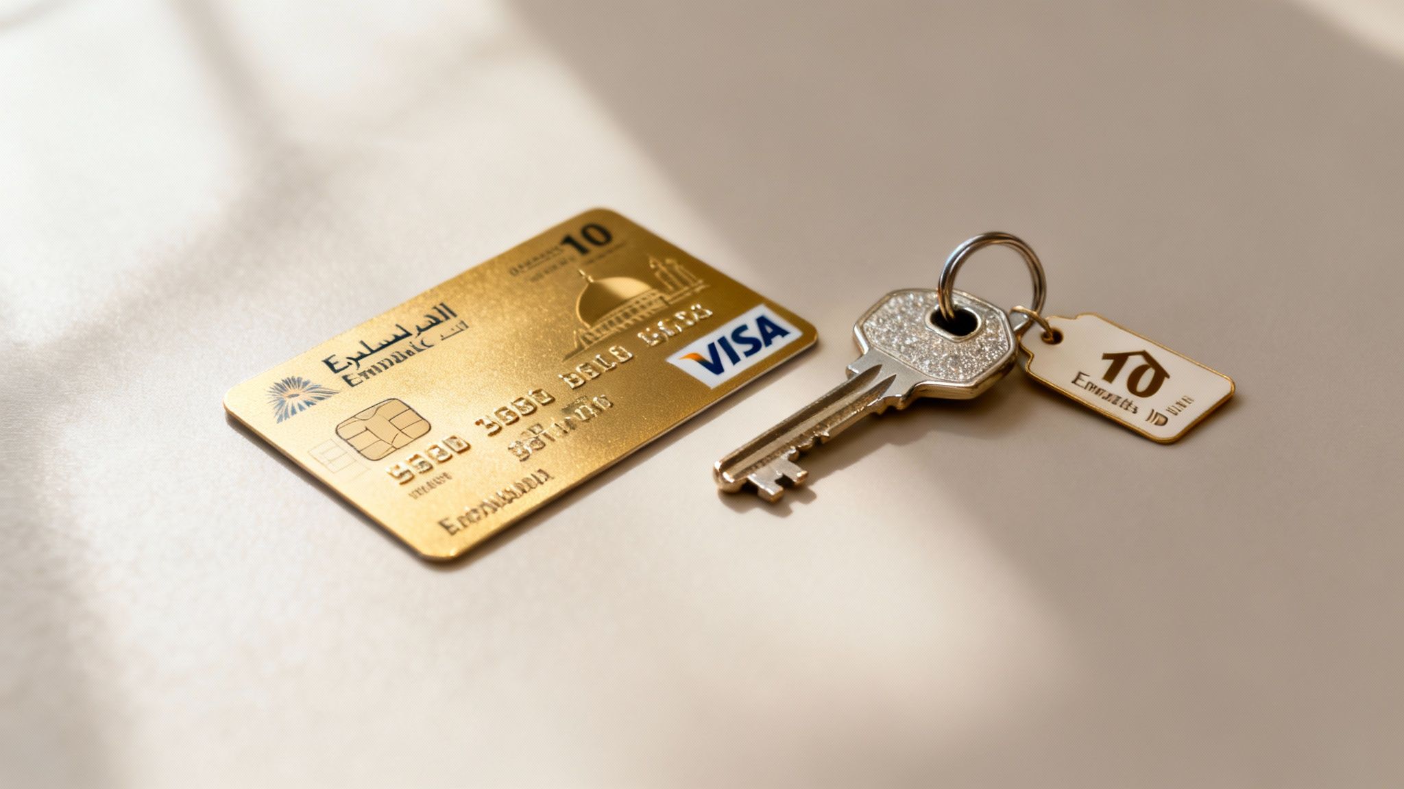 Student reviewing documents with a laptop in a modern university setting