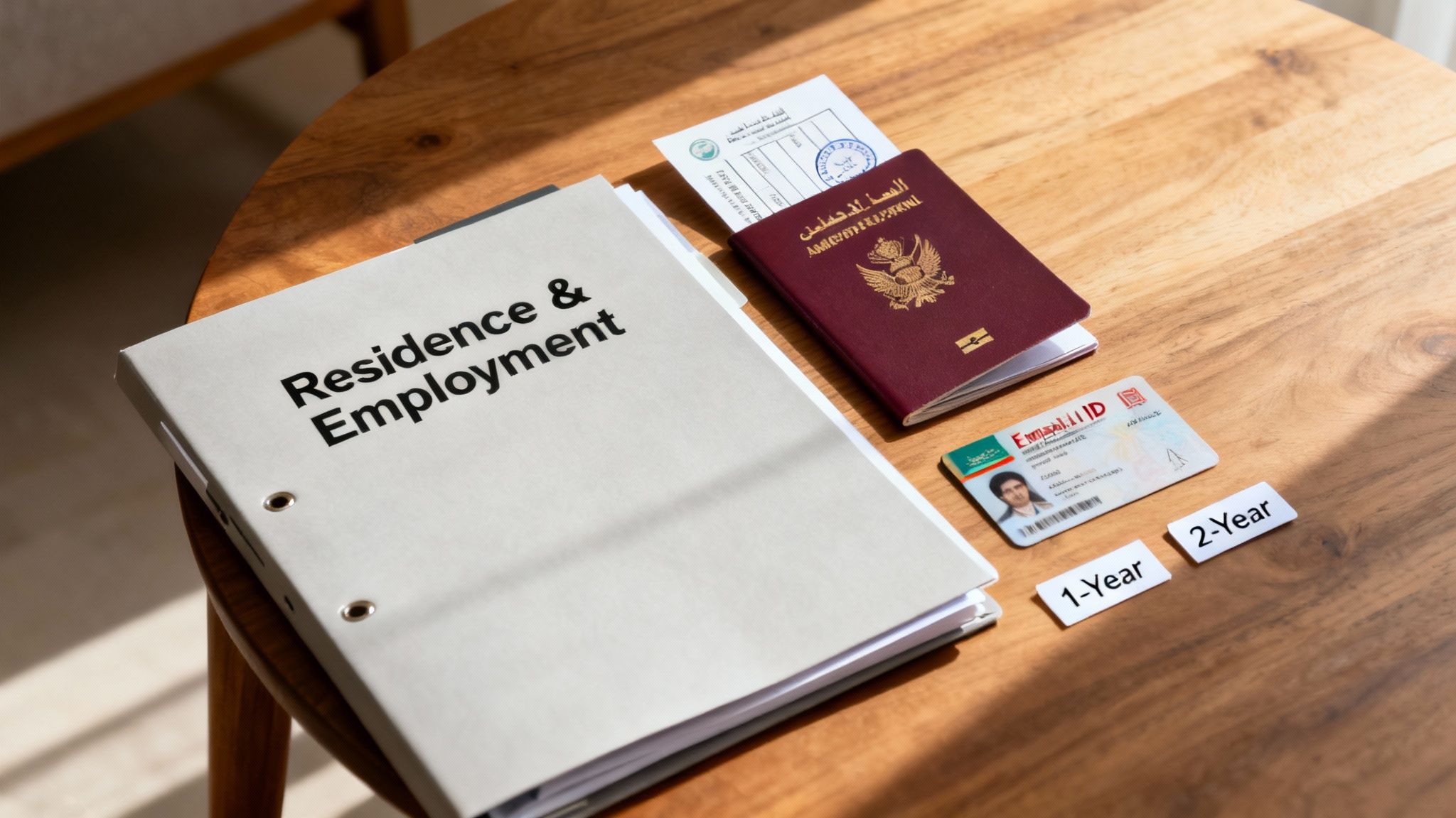 Investor reviewing documents for Golden Visa renewal