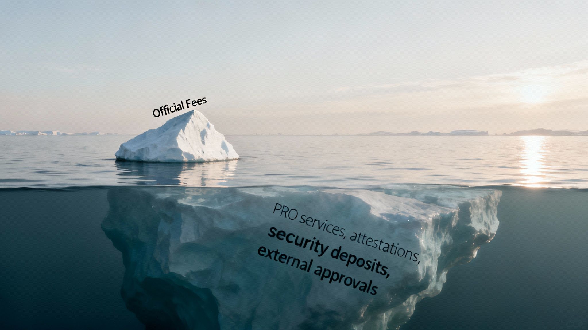 A magnifying glass hovering over a document, symbolizing the discovery of hidden fees.