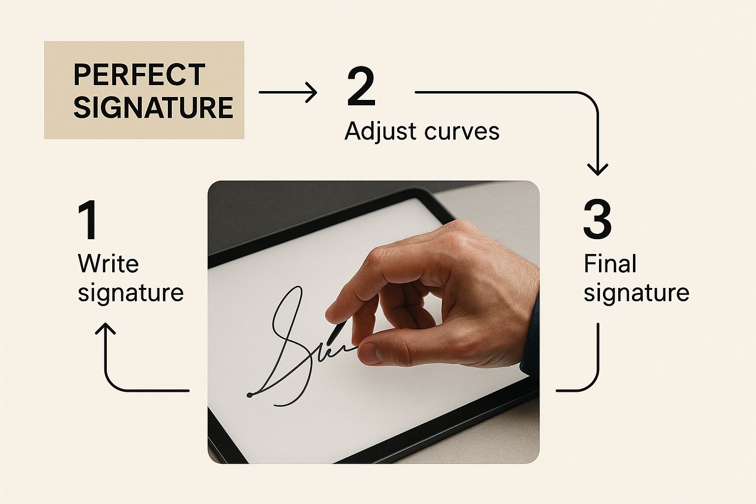 Infographic about ai signature generator