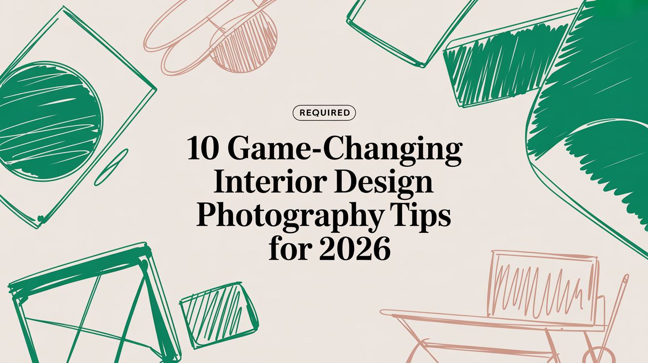 10 Game-Changing Interior Design Photography Tips for 2026