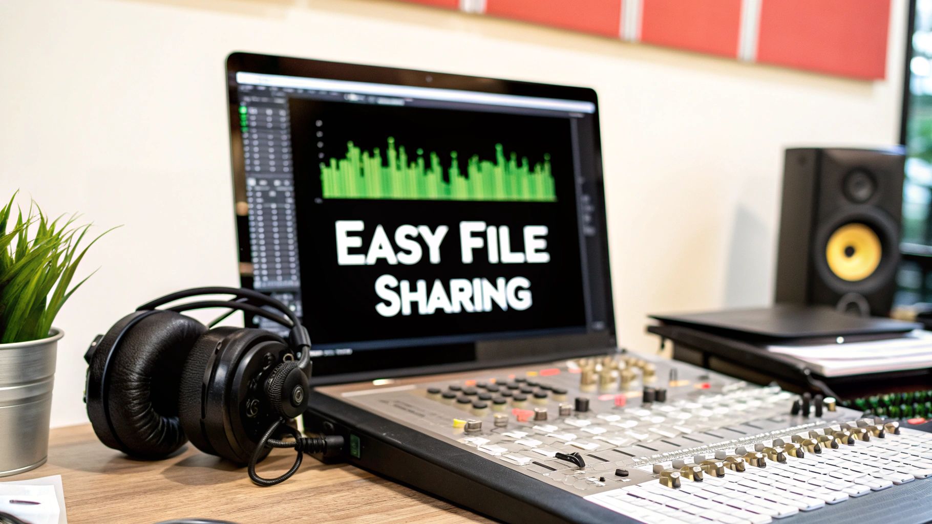 Easy File Sharing for Music Producers and Artists
