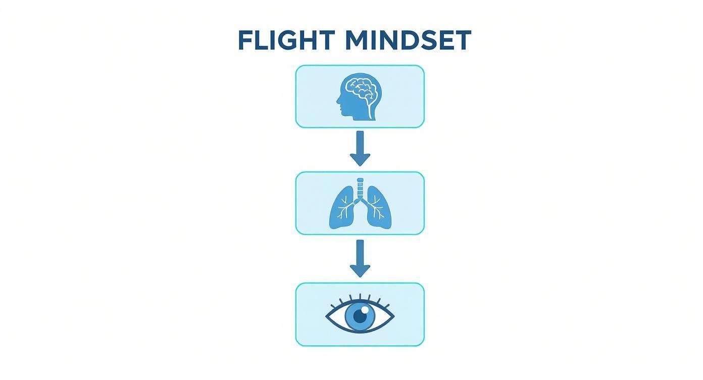 How to Overcome the Fear of Flying for Student Pilots 3 Infographic about how to overcome fear of flying