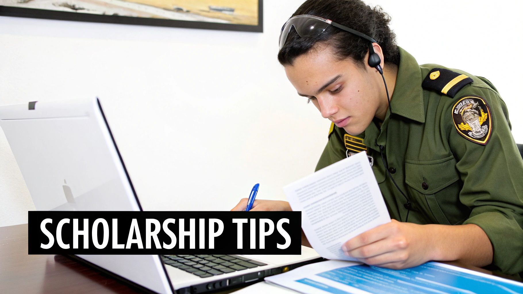 Financial Aid for Pilot Training A Funding Guide 5 A military pilot standing in front of a fighter jet on an aircraft carrier.
