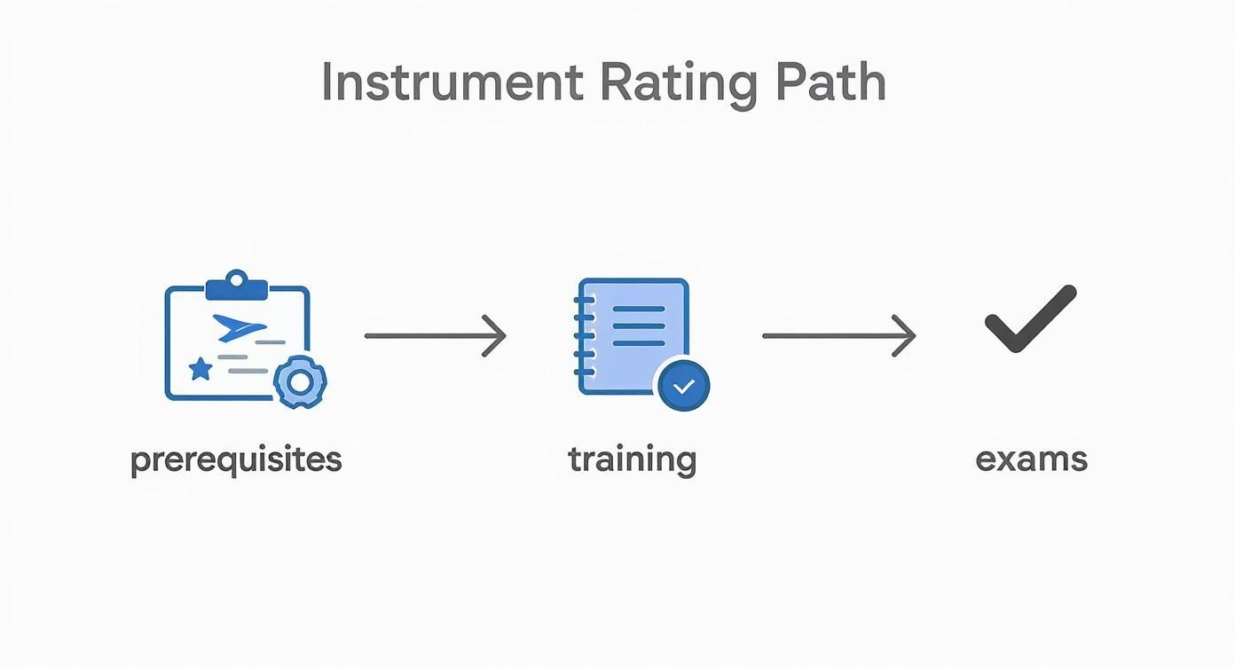 Your Guide: how to get instrument rating 2 Infographic about how to get instrument rating